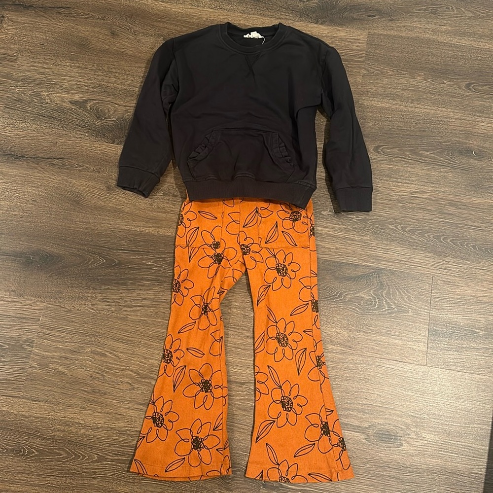 Jessica Simpson floral flare pant set